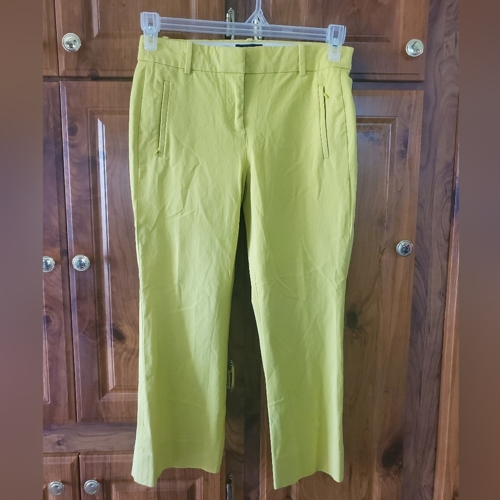 J. CREW Yellow Size 2P Teddie Pants